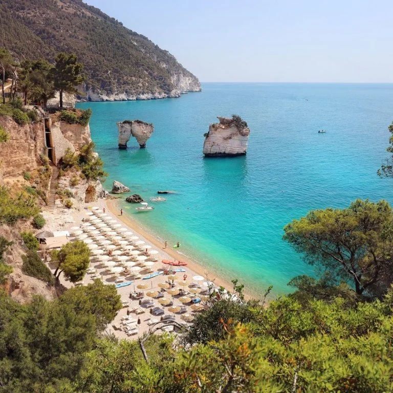 Baia delle Zagare in Puglia