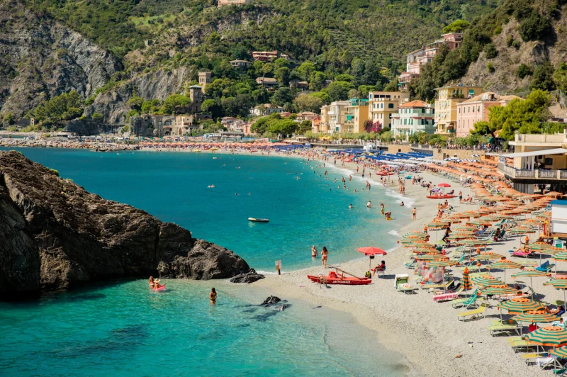 Spiaggia alle Cinque Terre