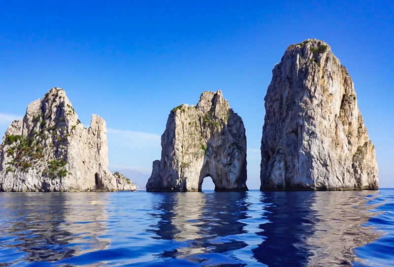 I Faraglioni sull'isola di Capri
