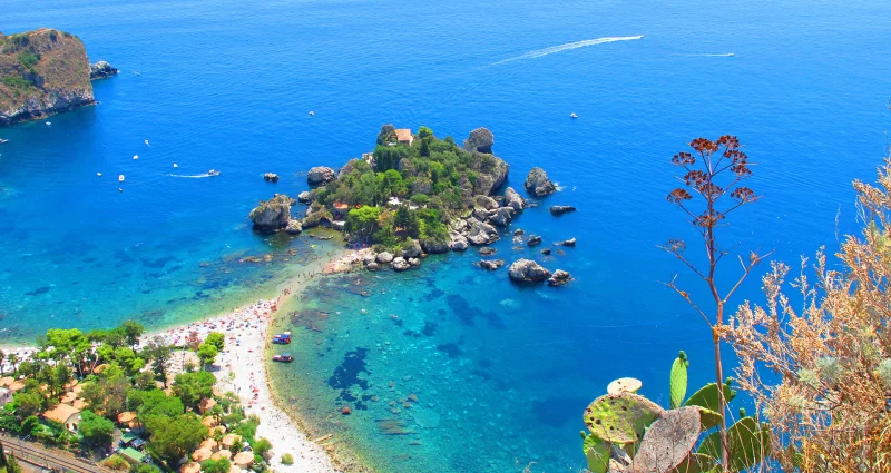Spiaggia a Taormina